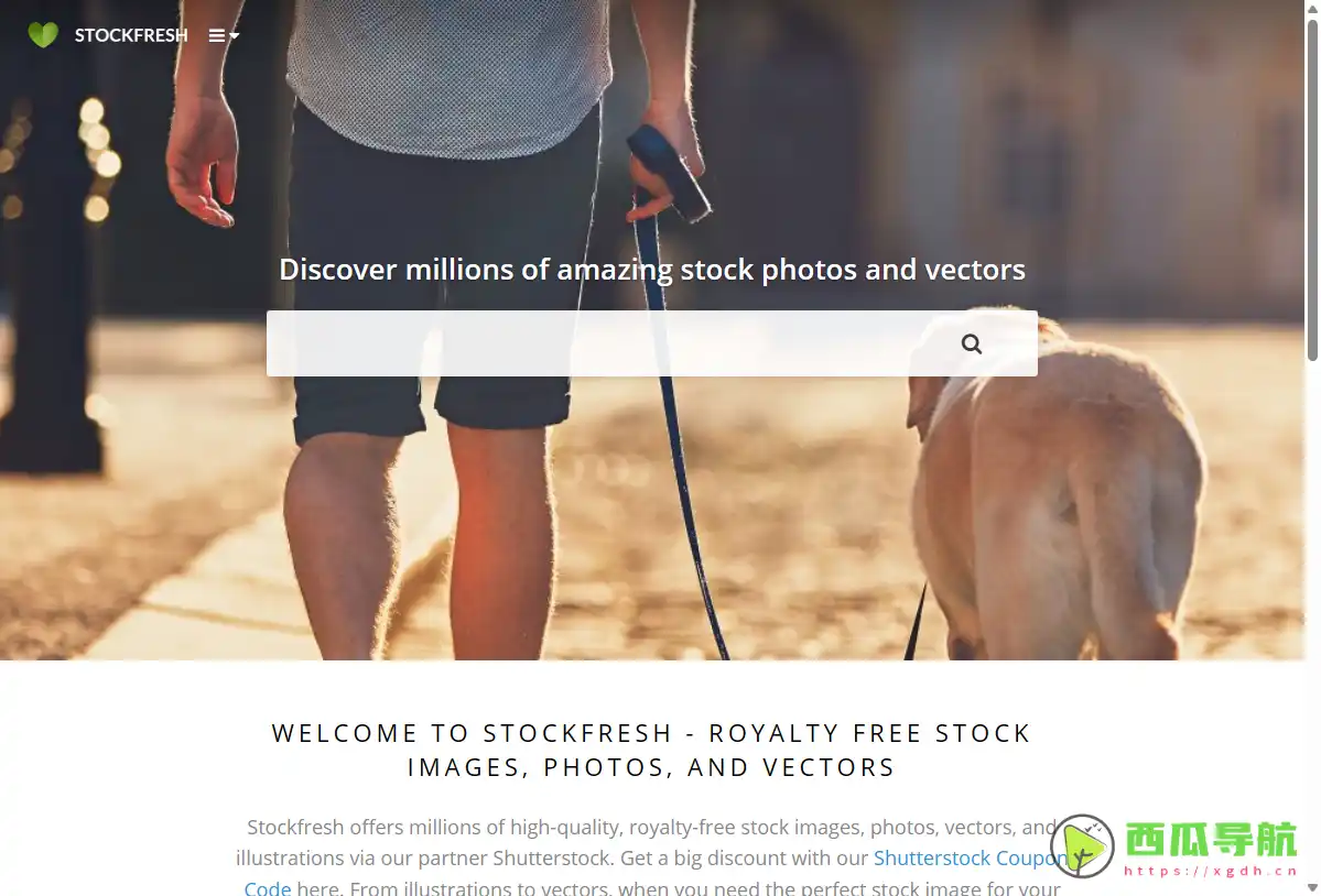 Stockfresh：小型图像出售平台，平均价格较高