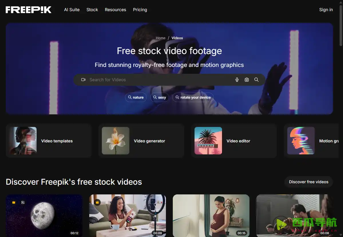 Mazwai：高质量摄影师拍摄的视频素材网站