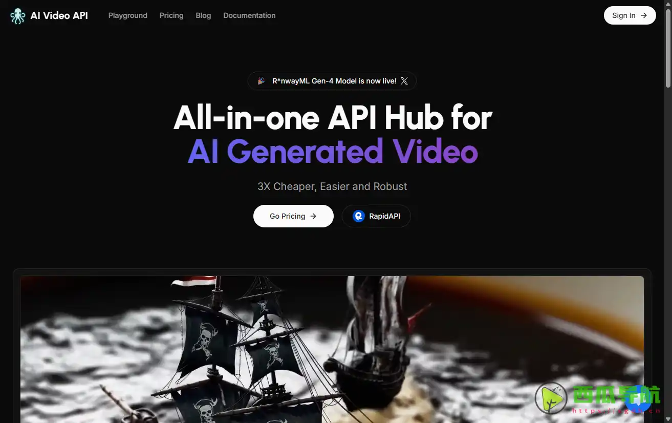 AI视频生成神器：AI Video API