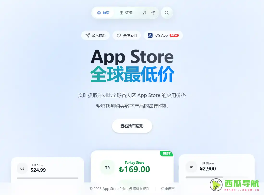 App Store Price：App订阅省钱与全球价格对比工具