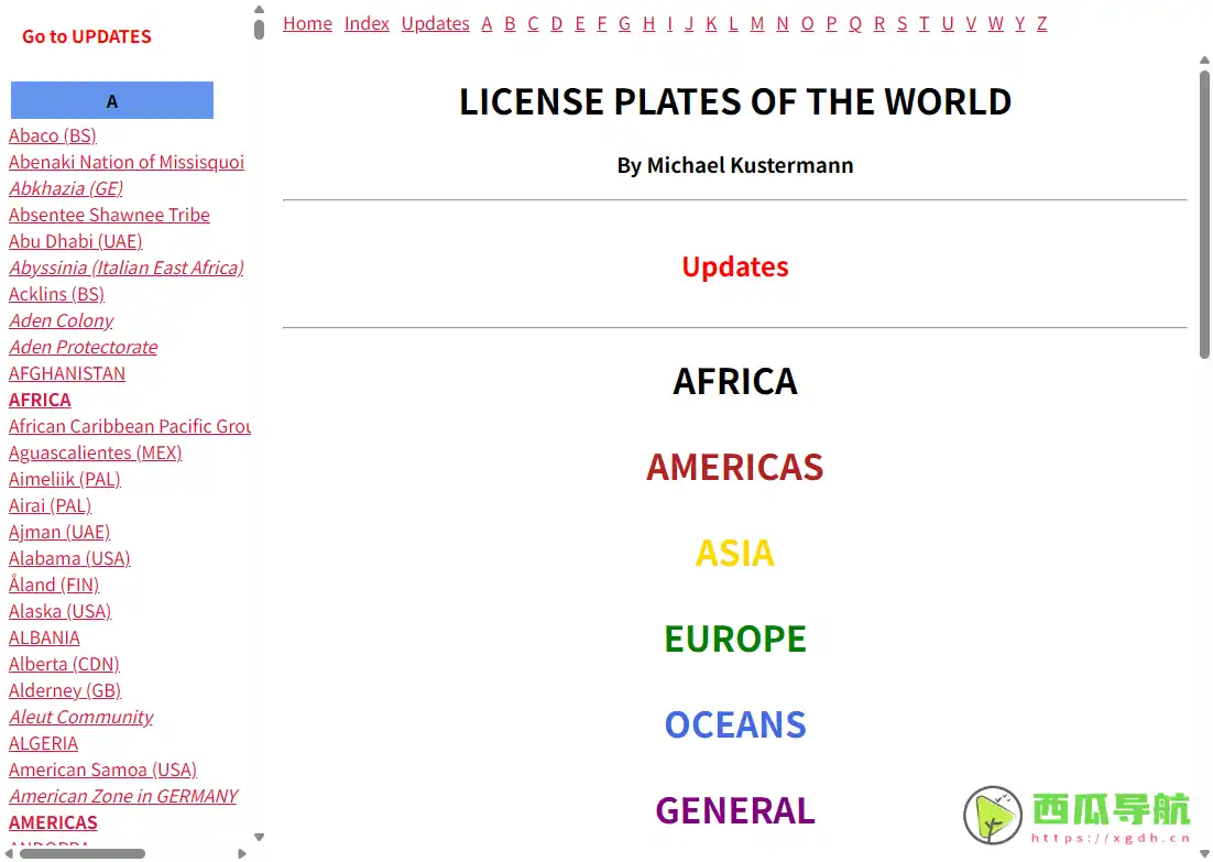 全球车牌图片与资料查询网站：WorldLicensePlates