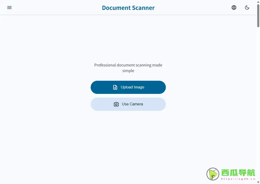 免费在线文档扫描与 PDF 生成工具：Online Document Scanner
