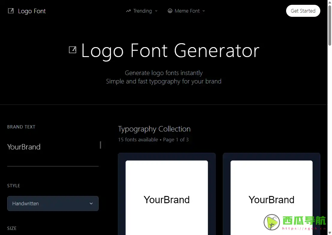 FontLogo.site：零门槛文字标识创作工具