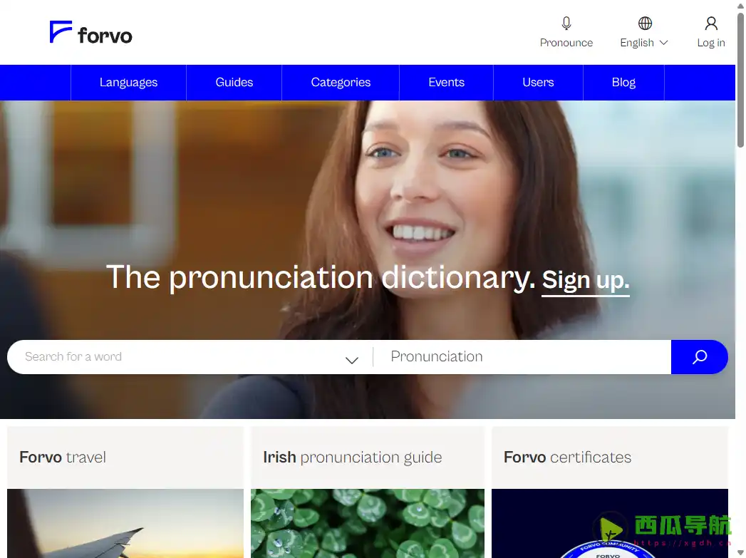 Forvo：支持真人发音与多语言学习的在线发音词典