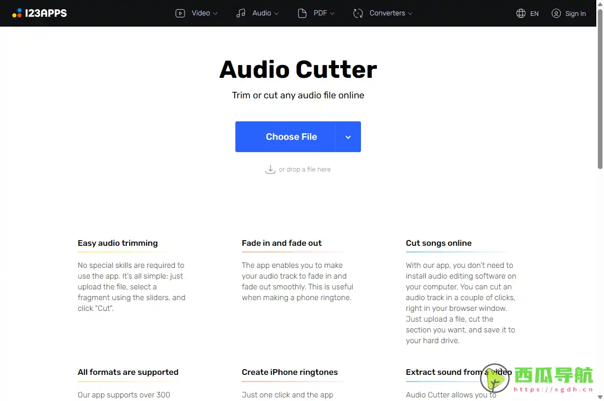 在线音频剪辑与铃声制作工具：mp3cut快速剪切歌曲与提取音频服务