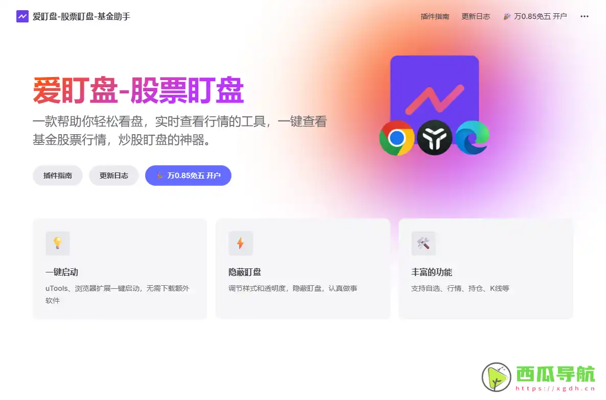 爱盯盘：隐蔽高效的多市场实时行情监控工具