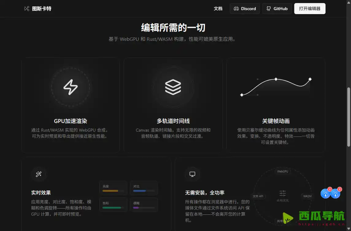 Tooscut：支持本地多轨编辑与 GPU 加速的开源视频免费编辑器