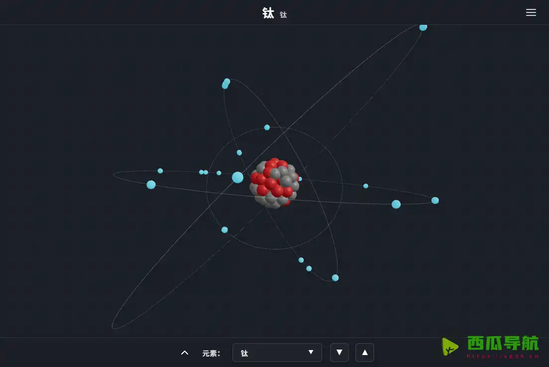 Atom Animation:互动式3D原子模型与化学学习工具