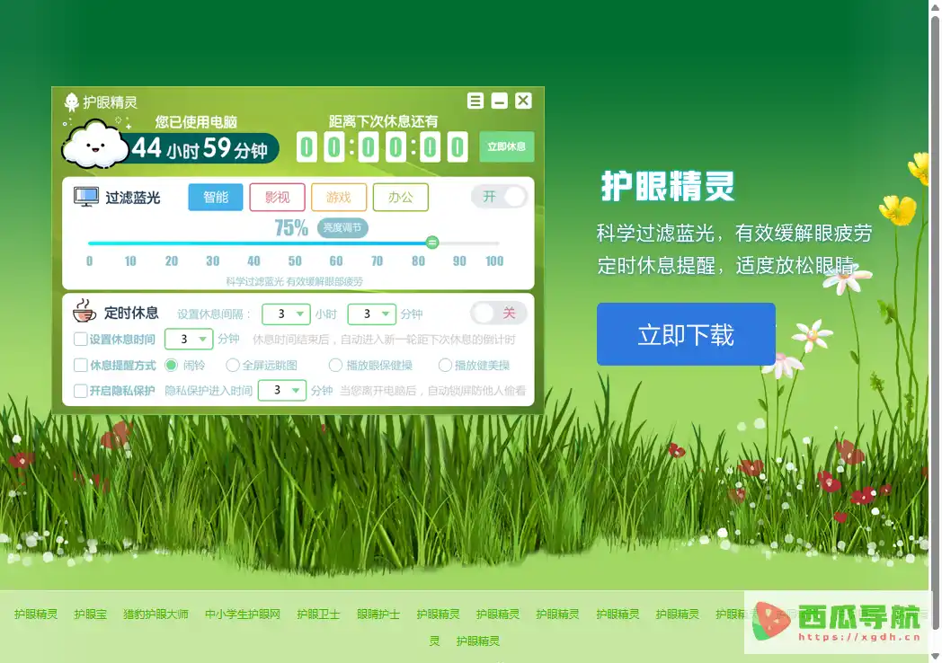 护眼精灵：缓解眼睛疲劳与蓝光过滤软件