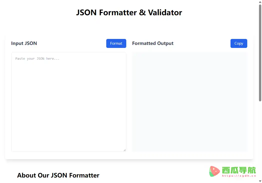 HQ JSON Formatter:免费在线JSON格式化与语法验证工具
