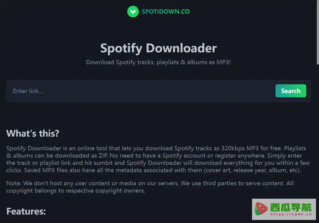SpotDownloader:Spotify音乐下载与本地播放工具