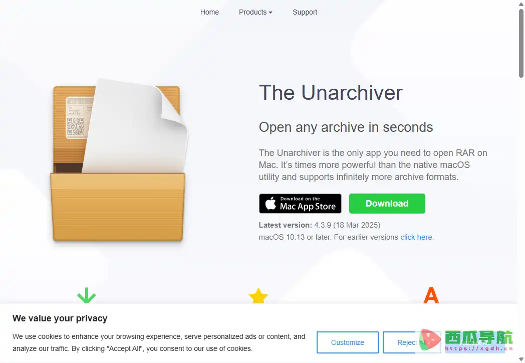The Unarchiver:Mac解压工具与多格式文件处理软件