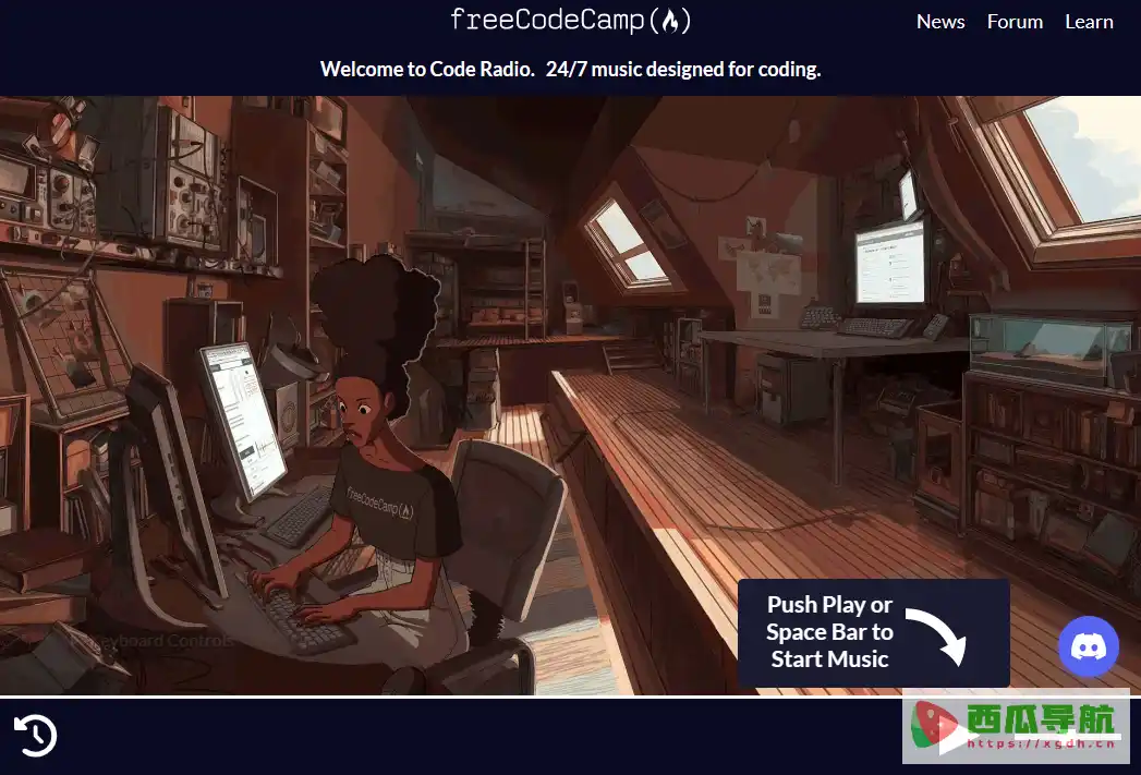 Code Radio：24小时不间断编程背景音乐电台
